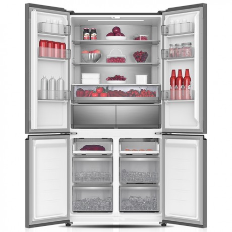 DAVOLINE D4SS 503 SL Ψυγείο Ντουλάπα 503lt NoFrost Υ190.2xΠ91xΒ59.7εκ. Inox DAVOLINE D4SS 503 SL Ψυγείο Ντουλάπα 503lt NoFrost Υ190.2xΠ91xΒ59.7εκ. Inox